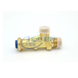 Válvula de seguridad de diafragma Castel de 2.5 bar, cuerpo de latón, bidireccional, para sistemas de refrigeración y aire acondicionado - Product Image 3