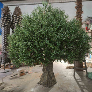 Di alta Qualità di Arte Piccola Grande Falso Pianta Verde Artificiale di Plastica Albero per Outdoor Indoor Decor - Product Image 1