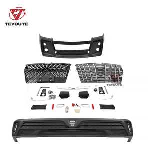 Kit carrosserie de pare-chocs avant style Alpha pour Toyota Hiace 2012-2018 Grandia Commuter Quantum Hiace – Amélioration et rétrofit - Product Image 4
