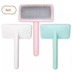 PB-17R saç fırçası evcil hayvan Slicker dökülme fırça Pet köpek kedi saç fırçası - Product Image 4