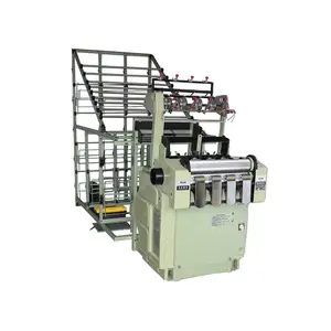 Máquina de fabricación de cinta de alta velocidad de fábrica GINYI, máquina de fabricación de bandas de goma automática elástica, máquina de telar de aguja de cincha a la venta