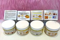 Krim Eksfoliasi Kunyit Organik Asam Kojic Pembersih Mendalam Pemutih Kulit Tubuh Aroma Buah & Segar Grosir