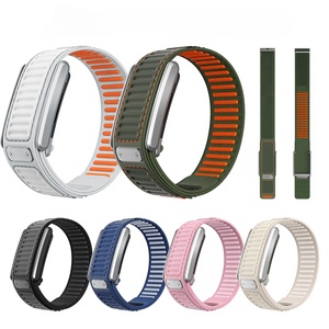 For whoop 5.0 6.0 Sport Nylon Watch Band original <b>Velcro</b> Buckle Breathable Elastic Loop <b>Strap</b> Multicolor Options - Product Image 1