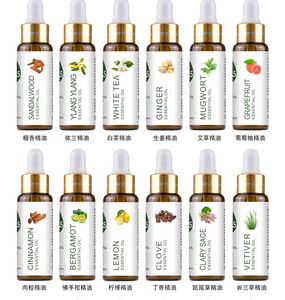 48 Variétés 100% Huiles Essentielles Pures de Muscade Multi-Ingrédients Antibactériennes Parfum Frais Bénéfices Hydratants (10mL avec compte-gouttes) - Product Image 4