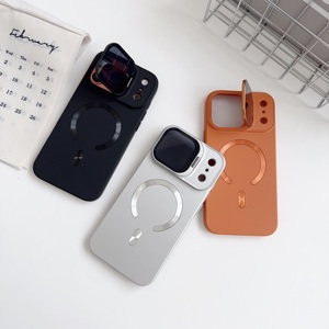 Fashionable PC Magnetic Case with Lens Protection Cover for iPhone 17 Pro Max <b>CD</b> Pattern Magnetic Ring Phone Case - Product Image 5