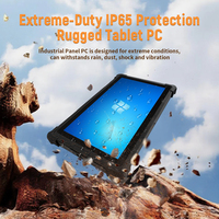 Tablette industrielle durable 12.5 pouces Android gagne IP65 8000mAh 4G 5G GPS Panel PC professionnel pour entreprises