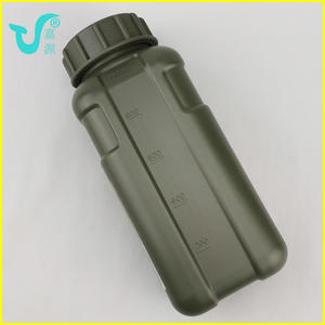 ขวดน้ำยุทธวิธีกลางแจ้งโรงอาหารคลาสสิกในตำนานความจุขนาดใหญ่พลาสติก PE ลายพรางการฝึกอบรมเข็มขัดกาต้มน้ำ - Product Image 5