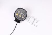 Yongyou Meilleure Vente Direct Usine Phare LED de Voiture en Aluminium à 10 Lentilles, Multicolore, Éclairage de Travail Tout-Terrain Étanche avec Ligne de Découpe