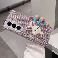 Casing Pelindung Ponsel Mewah Bertabur Berlian untuk Samsung Z Fold 8 Ultra 7 6 5 4 3 2 1