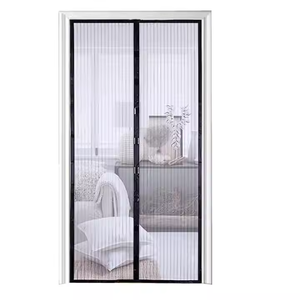 Tay miễn phí Polyester từ ma thuật lưới màn hình Cửa magnetised lưới Bug miễn phí cửa rèm - Product Image 5