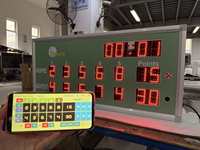 Tableau de score LED KENSUN pour padel, affichage à deux couleurs de 6 pouces, étanche IP54, luminosité 5500cd, contrôle par application mobile WiFi