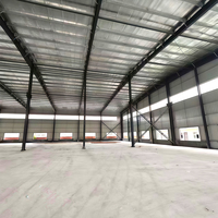 Nave Agrícola de Paredes Delgadas y Ligera, Directo de Fábrica, Estructura de Acero para Almacén o Taller, Ideal para Almacenamiento Agrícola