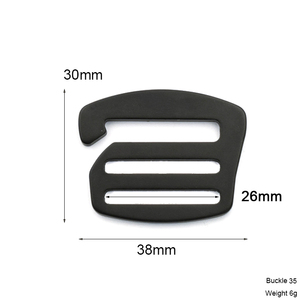 Hebilla de gancho G deslizante de escalera de sujeción de aluminio hecha a medida para correas - Product Image 3