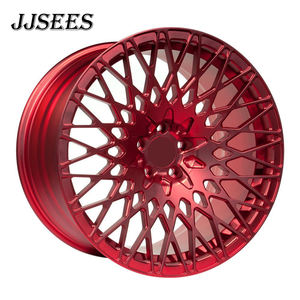 Rines JJSEES para Auto, 1 Pieza, 19 20 21 22 23 24 Pulgadas, Rines 5x120.65 5x114.3 5x112 Pcd, Chapados en Oro, Borde Profundo, Rueda de Aleación Forjada para Chevy - Product Image 1