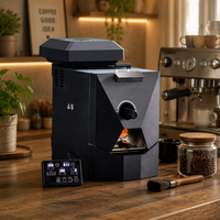 Torréfacteur à café électrique Skywalker Factory V1 Alpha - Utilisation domestique et commerciale, contrôle numérique, tambour en acier inoxydable épais