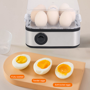 Produit OEM ODM, conception la plus récente, cuiseur à œufs multifonctionnel rapide pour la cuisine, cuiseur à œufs <span class=keywords><strong>carré</strong></span> en acier inoxydable noir - Product Image 5