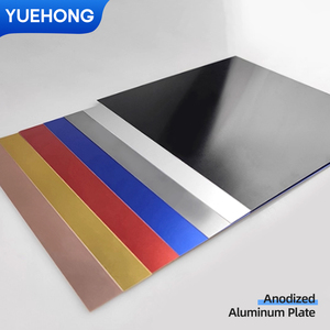 Plaques en aluminium anodisé noir, argent, or, bleu, rouge, gris, or rose, sur mesure, pour étiquettes de nom, décoration, panneau - Product Image 6