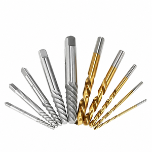 Juego de Extractores de Tornillos y Brocas de Rosca Izquierda, 10 Piezas, Kit para Extraer Tornillos Dañados, Extractor de Pernos Rotos para Reparación, 10 Piezas/Juego, M35 Izquierda - Product Image 2