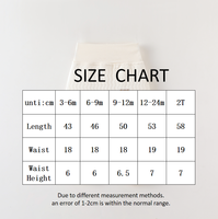 Pantalon Harem Unisexe à Taille Haute en Polyester/Coton Matelassé avec Applique Imprimée Dessin Animé pour Bébé, Boutons Pression, Longueur Intégrale, Décontracté, Automne/Hiver