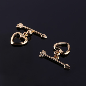 OT Buckle Pure <b>Copper</b> Gold Plated <b>Bracelet</b> Connector DIY Jewelry Finding For <b>Bracelet</b> Making Chain Shape - Product Image 4