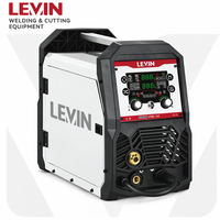 Soldadora Inversora LEVIN 4 en 1, Nueva Llegada, MIG/TIG/Arco, 160A 230V, para Soldadura de Acero Inoxidable, Aluminio y Acero al Carbono