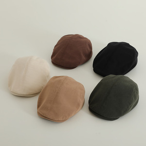<span class=keywords><strong>Gorro</strong></span> <span class=keywords><strong>Infantil</strong></span> de Primavera, Nuevo, Combinable con Todo, para Niños y Niñas, Color Sólido, <span class=keywords><strong>Gorro</strong></span> de <span class=keywords><strong>Pintor</strong></span>, Boina para Bebé - Product Image 2