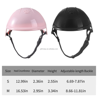 Casque de sécurité pour chien et chat d'extérieur, réglable, avec trous pour les oreilles