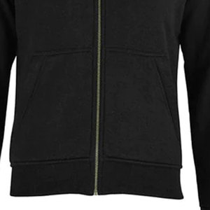 Vente en gros de sweats à capuche d'hiver personnalisés 100% coton pour hommes - Sweats à capuche tendance en molleton épais avec fermeture éclair et teinture unie - Product Image 6