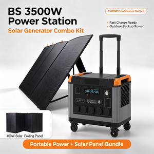 Station d'alimentation solaire portable 3500W avec panneau solaire pliable 400W pour utilisation hors réseau - Product Image 2