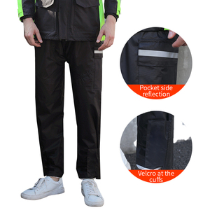 Waterproof Motorcycle <strong>Raincoat</strong> and Pants <strong>Nylon</strong> Poncho Rain Gear for Outdoor Riding &amp; Fishing in Rainy Weather - Product Image 5