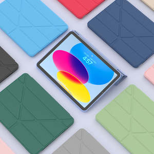 Étui de protection pour tablette à écran rabattable de 10,9 pouces, avec support, <span class=keywords><strong>coque</strong></span> rigide pour <span class=keywords><strong>iPad</strong></span> 2020, étui intelligent pour <span class=keywords><strong>iPad</strong></span> Air4 - Product Image 6