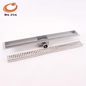 wholesale china wholesale custom shower drains linear drains bathroom linear drain BJ-LSF-G022