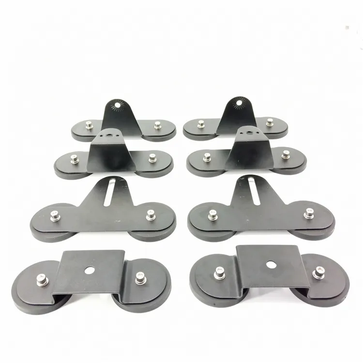 D88 D66 Roof Rubber Coated Pot Magnet mounting base for Truck Led Light Bar Magnetic Mounting Brackets Clamps