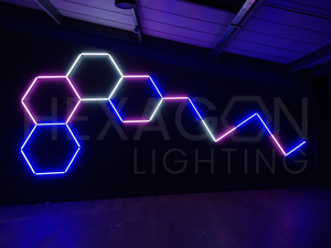 Venta caliente Gaming Rgb Led Lights Rhythm Hexagon Light Rgb Gaming Decoración para habitación - Product Image 4