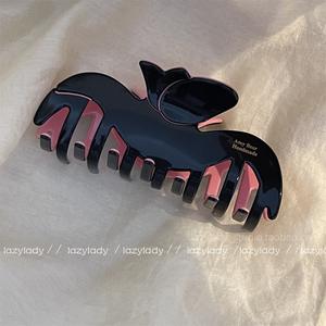 Pince <span class=keywords><strong>à</strong></span> requin <span class=keywords><strong>à</strong></span> la mode et unique pour femmes épingle <span class=keywords><strong>à</strong></span> cheveux en acétate pour cheveux moyens pour Updos <span class=keywords><strong>à</strong></span> l'arrière de la tête - Product Image 5