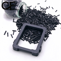 Granulés PA66 LCF mécaniques haute performance, granulés longs renforcés de fibres de carbone pour pièces d'injection de roulements à billes de drones (UAV)