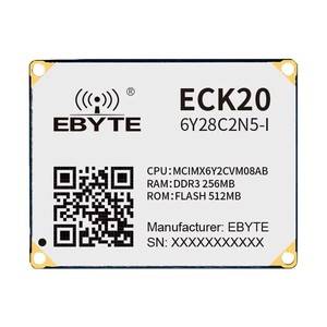 ECK20-6Y28C2N5-I i.MX6ULL Linux SBC, 792 MHz, 512 Mo, double Ethernet, carte mère industrielle MPU, prise en charge ODM, EBYTE - Product Image 1