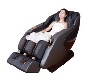 Chaise de Massage électrique de haute qualité 3D 4D réflexologie pieds fauteuil de chauffage thérapie Massage lit élévateur chaise compacte