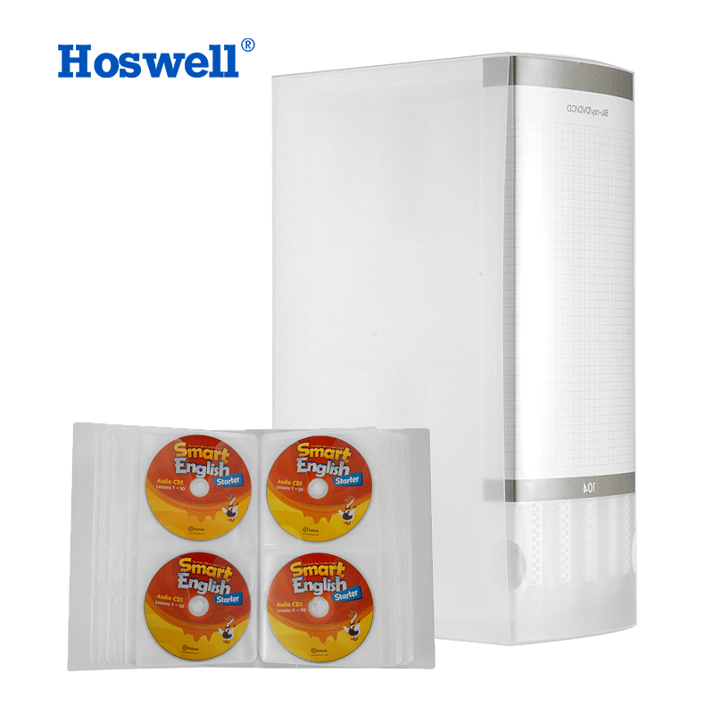 Лидер продаж на Amazon, 104, чехол для DVD, CD с биркой, портативный чехол для DVD/VCD, PP защитный бумажник, папка для бумажников