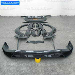 Kit carrosserie en fibre de carbone PD, lèvre avant, jupe latérale, lèvre arrière, spoiler, passages de roues, adapté à l'<span class=keywords><strong>Audi</strong></span> <span class=keywords><strong>Q8</strong></span> Sport <span class=keywords><strong>S</strong></span>-<span class=keywords><strong>Line</strong></span>, pièces automobiles - Product Image 6
