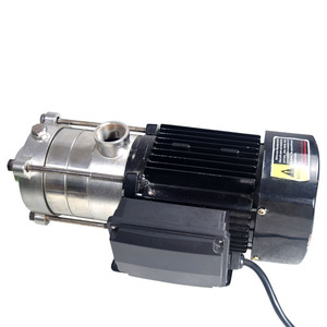 Booster de circulation électrique de pompe à eau centrifuge à plusieurs étages horizontale d'acier inoxydable avec l'utilisation de vide - Product Image 5
