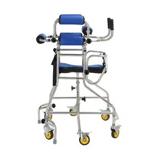 Wholesale High Quality Medical Equipment Folding Lightweight 6 Wheel Elderly Mobility Rollator Walker