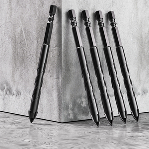 Hemei 128mm Oxit Đen hình chữ thập lục giác khoan <span class=keywords><strong>bit</strong></span> với 25mm Chiều dài làm việc cho gạch men đá cẩm thạch gương kính - Product Image 4