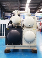 Enfriador de Agua por Tornillo HVAC Usado de 854KW R22, Unidad de Sistema de Aire Acondicionado Central Comercial e Industrial