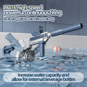 ปืนฉีดน้ำไฟฟ้าอัตโนมัติรุ่นใหม่ M416 เป็นปืนฉีดน้ำอเนกประสงค์ความจุขนาดใหญ่สำหรับการยิงระยะไกล - Product Image 5