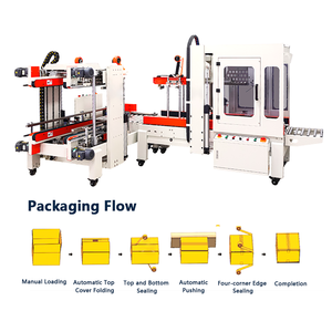 آلة ختم الصناديق الأوتوماتيكية بالكامل مع إمكانية التكيف مع أحجام الكراتين لتغليف التجارة الإلكترونية - Product Image 2