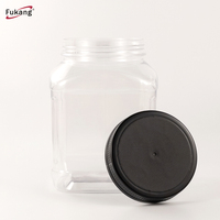 Conteneur Alimentaire en Plastique Écologique à Prix de Gros pour Aliments, Biscuits, Bonbons avec Couvercle – Capacités 500 ml, 1000 ml, 2000 ml