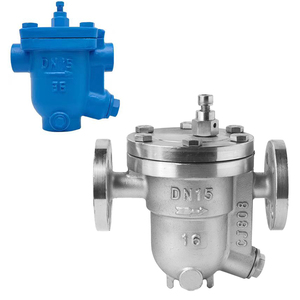 CS41H PN16 ตัวดักจับกากแบบลอยตัวอิสระชนิดหน้าแปลน ผลิตจากเหล็กหล่อสแตนเลส - Product Image 4