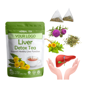 Teh Tisane Bebas Kafein Kemasan Kantong Label Pribadi OEM Mendukung Kesehatan Detoksifikasi Hati - Product Image 1
