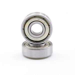 Carbon Steel Deep groove <b>Ball</b> Bearing With Extended Inner Ring 608 ZZ 8*22*9mm - Product Image 5